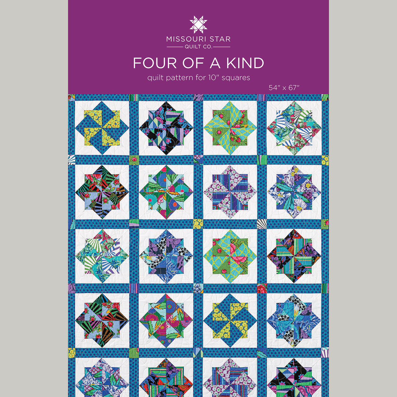 Four of a Kind Quilt Pattern by Missouri Star