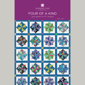 Four of a Kind Quilt Pattern by Missouri Star