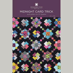 Midnight Card Trick Quilt Pattern by Missouri Star