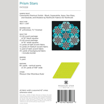 Prism Stars Quilt Pattern by Missouri Star