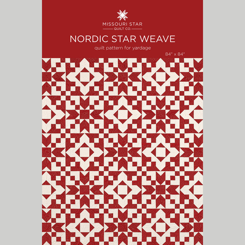 Nordic Star Weave Quilt Pattern by Missouri Star