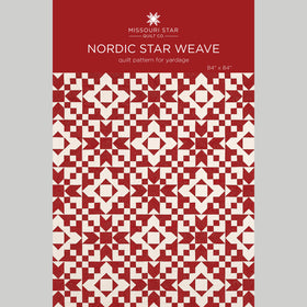 Nordic Star Weave Quilt Pattern by Missouri Star