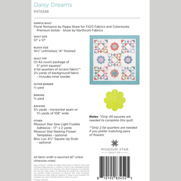 Daisy Dreams Quilt Pattern by Missouri Star