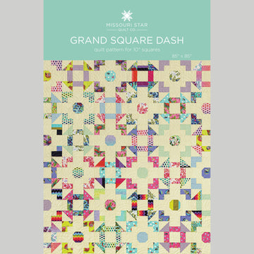 Grand Square Dash Quilt Pattern by Missouri Star