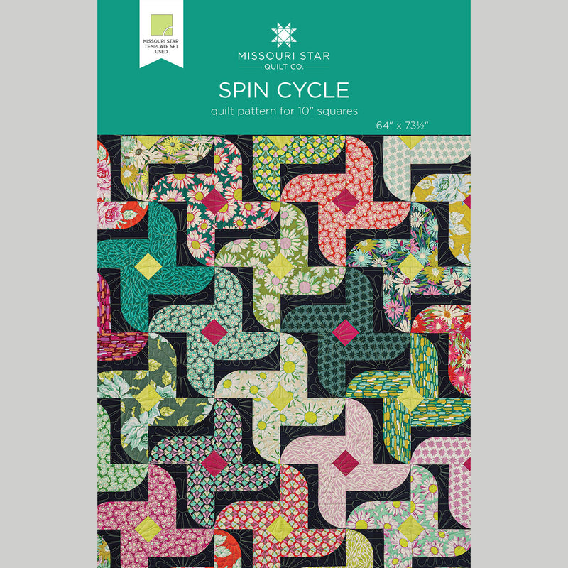 Spin Cycle Quilt Pattern by Missouri Star