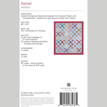 Swivel Quilt Pattern by Missouri Star