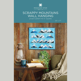 Scrappy Mountains Wall Hanging Pattern by Missouri Star