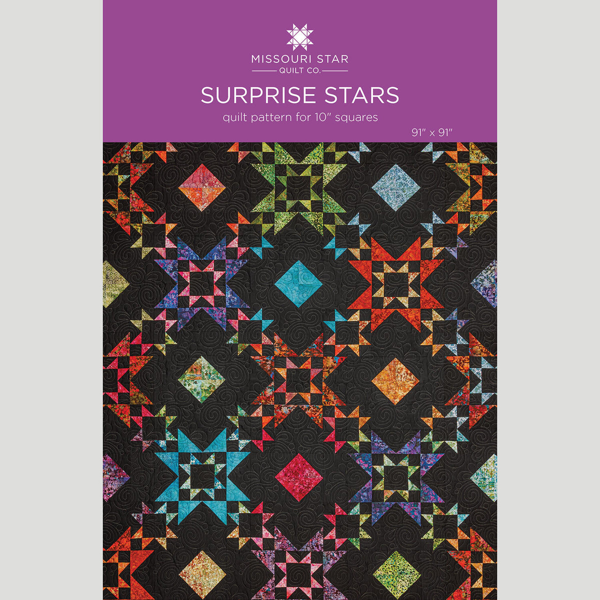 Surprise Stars Quilt Pattern by Missouri Star