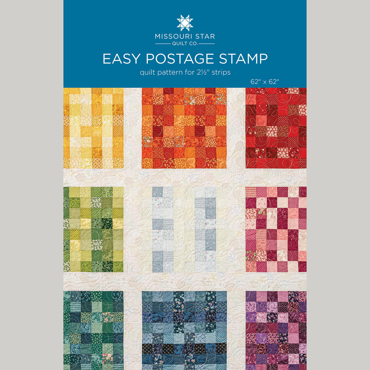 Easy Postage Stamp Quilt Pattern by Missouri Star