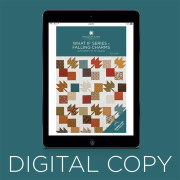 Digital Download - What If Series - Falling Charms Quilt Pattern by Missouri Star