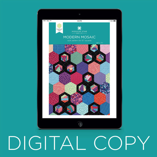 Digital Download - Modern Mosaic Quilt Pattern by Missouri Star