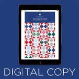 Digital Download - Archer's Star Quilt Pattern by Missouri Star