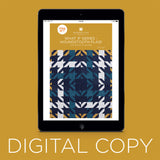 Digital Download - What If Series - Houndstooth Plaid Quilt Pattern by Missouri Star