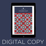 Digital Download - Armored Stars Quilt Pattern by Missouri Star