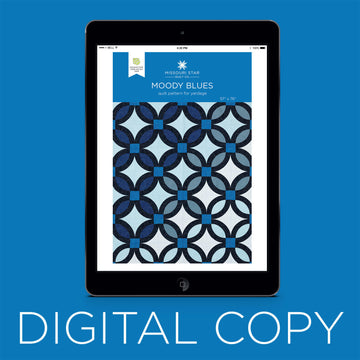 Digital Download - Moody Blues Quilt Pattern by Missouri Star