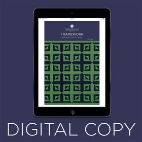 Digital Download - Framework Quilt Pattern by Missouri Star