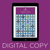 Digital Download - Four of a Kind Quilt Pattern by Missouri Star