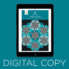 Digital Download - Prism Stars Quilt Pattern by Missouri Star