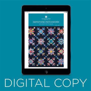 Digital Download - Gemstone Patchwork Quilt Pattern by Missouri Star