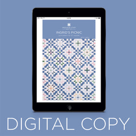 Digital Download - Ingrid's Picnic Quilt Pattern by Missouri Star