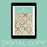 Digital Download - Grand Square Dash Quilt Pattern by Missouri Star