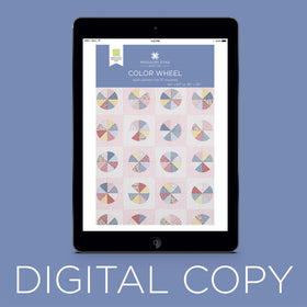 Digital Download - Color Wheel Quilt Pattern by Missouri Star