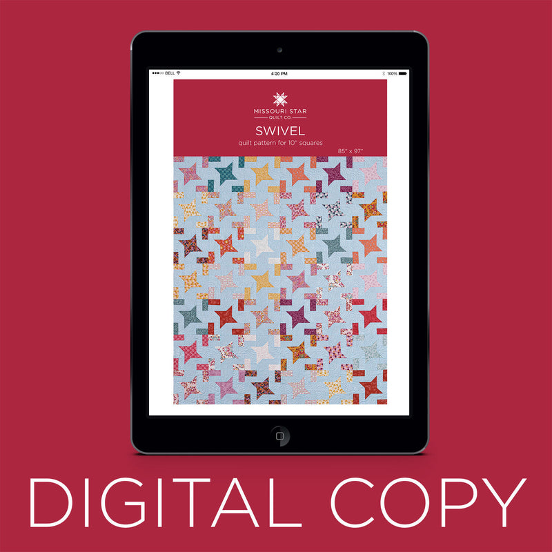 Digital Download - Swivel Quilt Pattern by Missouri Star