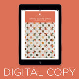 Digital Download - Grand Square Stars Quilt Pattern by Missouri Star