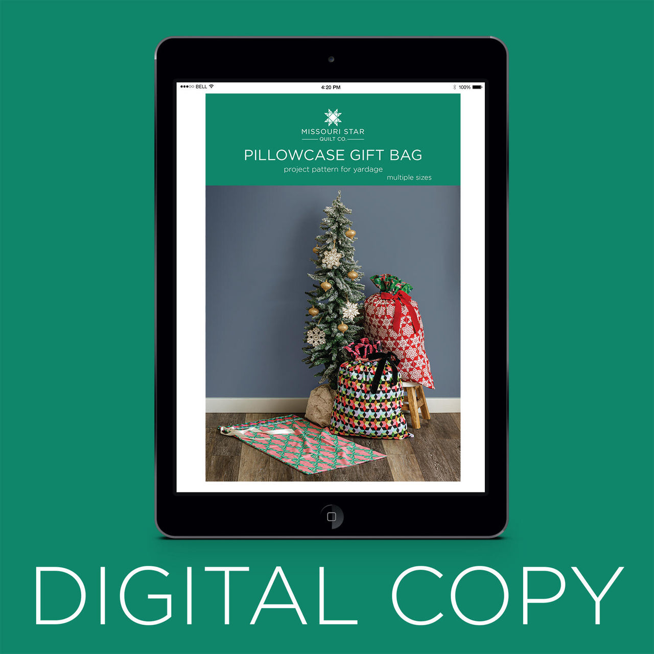 Digital Download - Pillowcase Gift Bag Pattern by Missouri Star