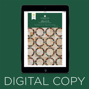 Digital Download - Jelly-O Quilt Pattern by Missouri Star