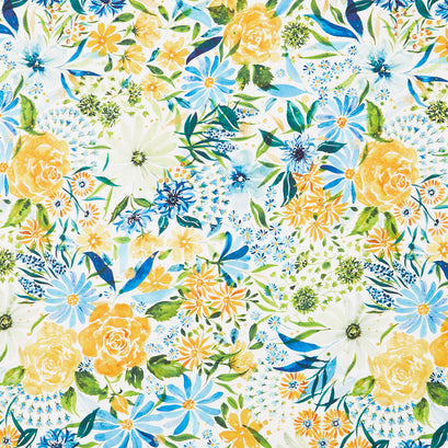 Sunshine and Blue Skies - Sunny Days Cloud Yardage