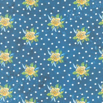 Sunshine and Blue Skies - Rosey Dots Lake Yardage