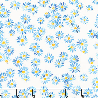 Sunshine and Blue Skies - Garden's Glory Water Yardage