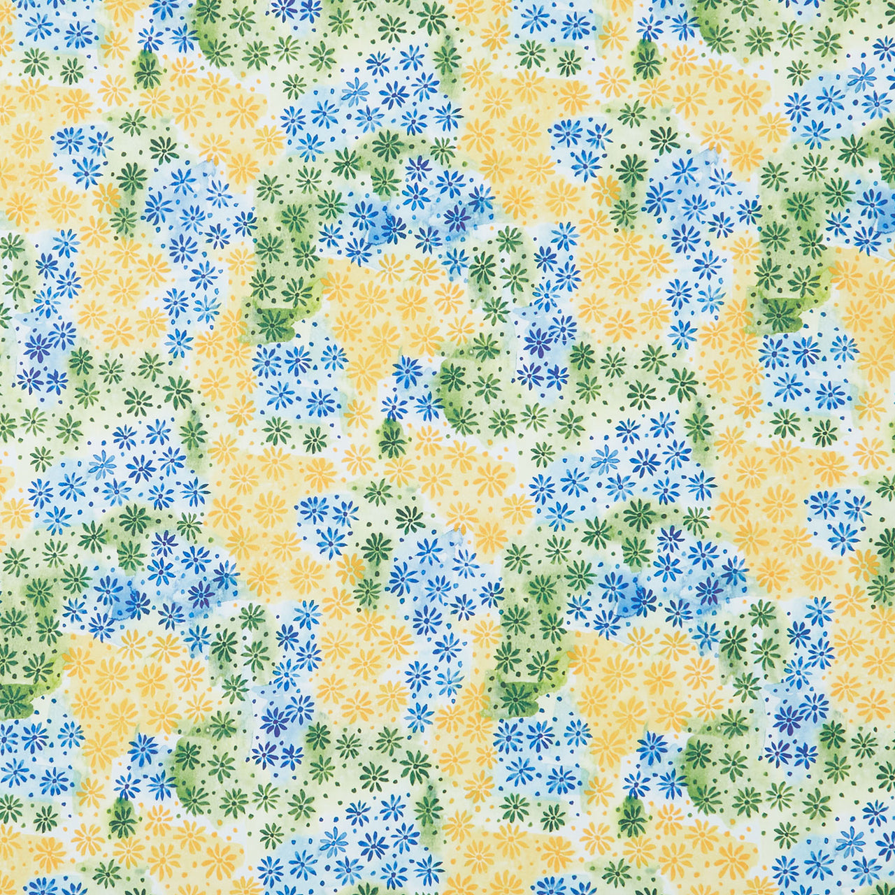 Sunshine and Blue Skies - Gathered In Multi Yardage