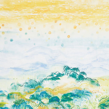 Sunshine and Blue Skies - Hop Skip Jump Multi Yardage