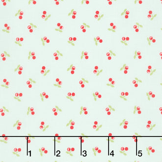 Cali and Co. - Cherries Breeze Yardage