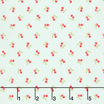 Cali and Co. - Cherries Breeze Yardage