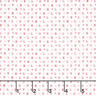 Love Blooms - L-O-V-E Lace Yardage