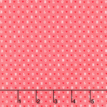 Love Blooms - L-O-V-E Lipstick Yardage