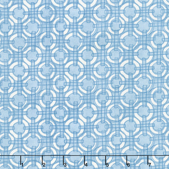 Serena Shores - Linked Rings Breeze Yardage