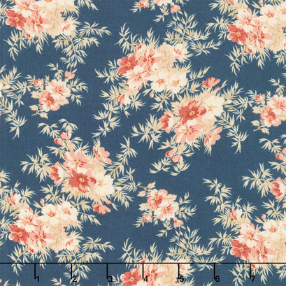 Sandalwood - Cassandra Indigo Yardage