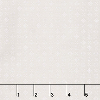 Red, White & Bloom - Firework Flowers Daisy White - White Yardage