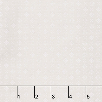 Red, White & Bloom - Firework Flowers Daisy White - White Yardage