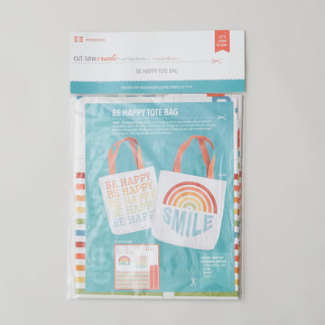 Cut Sew Create Part Two - Be Happy Tote Kit