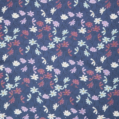 Seaglass Summer - Cottage Cosmo Indigo Sea Yardage