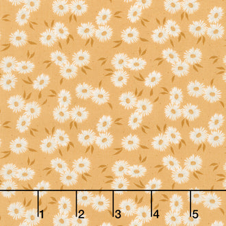 Seaglass Summer - Beach Asters Sunshine Yardage