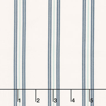 Seaglass Summer - Seaside Stripe Oyster Yardage