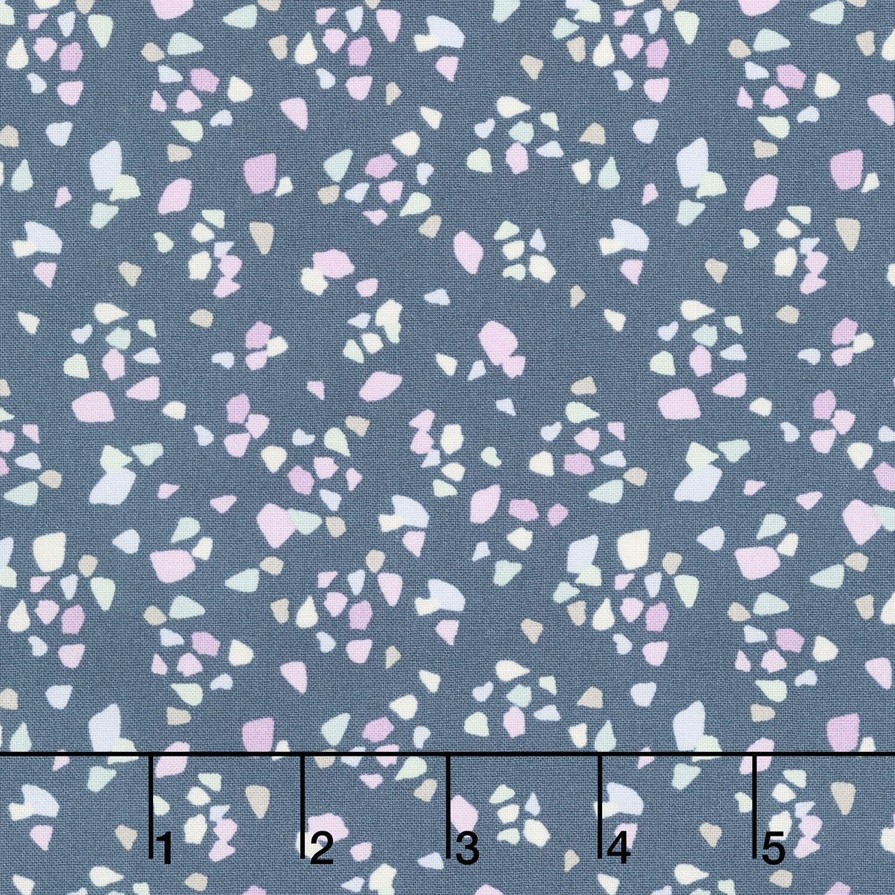 Seaglass Summer - Shimmering Seaglass Indigo Sea Yardage