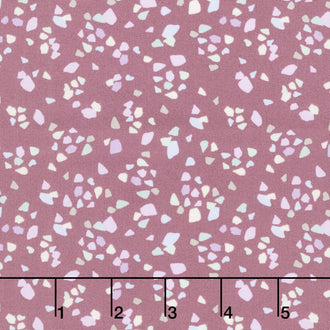 Seaglass Summer - Shimmering Seaglass Beach Plum Yardage