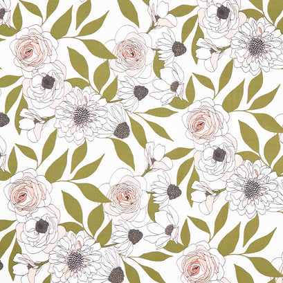 Botany - Cabbage Rose Paper Yardage